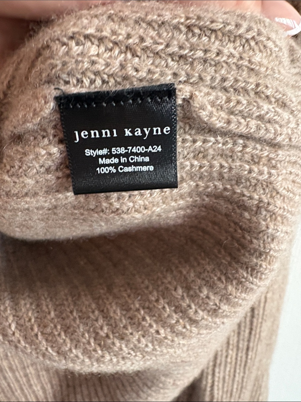 Jenni Kayne Cropped Cashmere Cocoon Cardigan - Picture 10 of 11